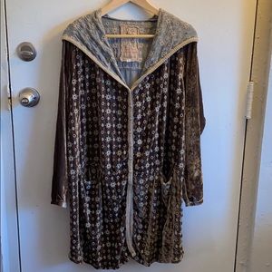 Velvet Johnny Was Hoodie with Pockets